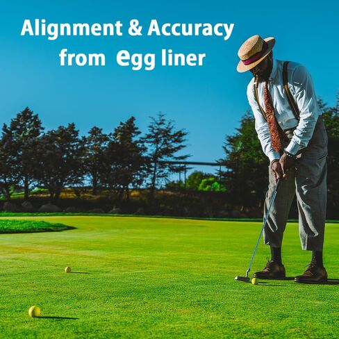 Birdle79 Golf Club Bag Accessory-Egg Liner- Golf Ball Holder-Attaches to Golf Club Bag - Create Your Lines Anytime -Reduces Putting Strokes by 3 - Premium Gift Box+ 1ea Golf Ball+3ea Marker in Saudi Arabia
