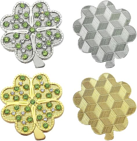 ONEDIGI 2PCS Golf Ball Marker with Golf Hat Clip for Your Friend Golf Gifts for Women in Saudi Arabia