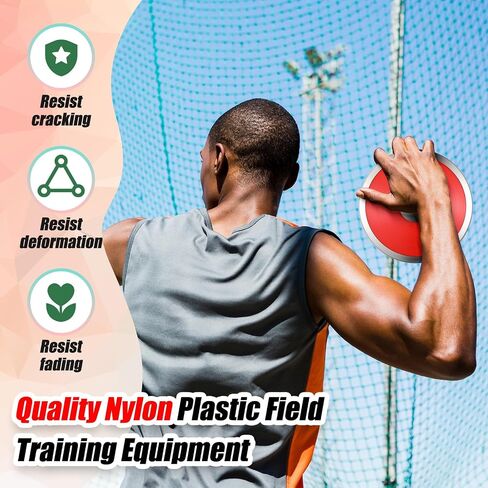 4 Pcs 1 kg Sports Training Discus Boys Girls Discus Track and Field Discuses Track and Field Training Equipment for High School and College Throwers Practice and Competition in Kuwait