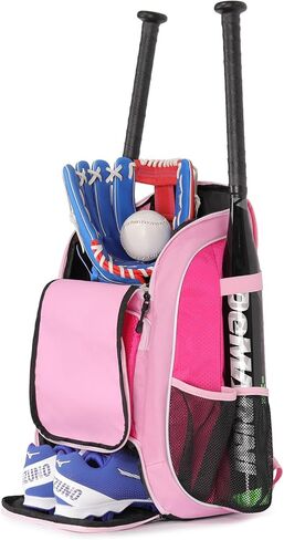 EIGEETO Baseball & Softball Backpack Equipment Bag | Youth & Adult | Multiple Colors in Kuwait