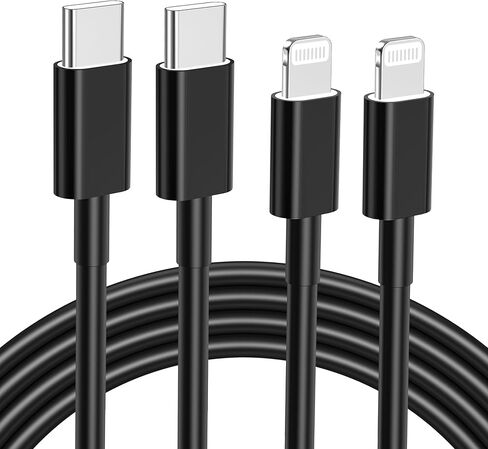 USB C to Lightning Cable 2Pack 6FT for iPhone Fast Charger Cable【MFi Certified】 Type C to Lightning Charging Cord Compatible with iPhone 14 13 13 Pro Max 12 12 Pro Max 11 XS XR X 8 iPad, Pink in Saudi Arabia