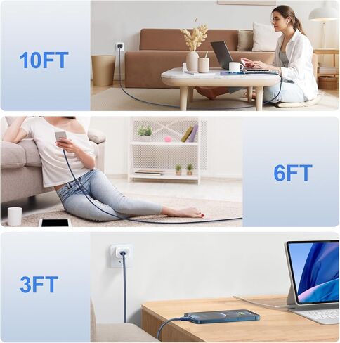 كابل USB C إلى Lightning 2 حزمة بطول 6 أقدام لكابل شاحن سريع iPhone 【معتمد من MFi 】 سلك شحن من النوع C إلى Lightning متوافق مع iPhone 14 13 13 Pro Max 12 12 Pro Max 11 XS XR X 8 iPad، وردي in Kuwait