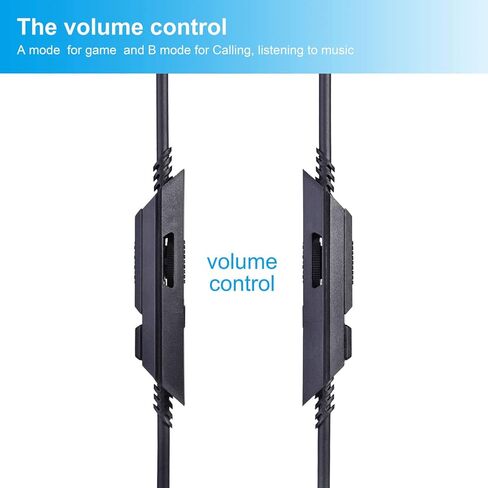Replacement Astro 1.0M A40 Mobile Cable Cord with Both Inline Mute & Volume Control Function for Astro A40/A40 TR Also Work with Astro a10 Headset in Saudi Arabia