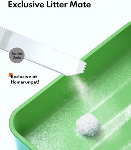 HomeRunPet All Natural Cassava Cat Litter, 10 lbs - Sustainably Powered Odor Control, 99.9% Dust Free Litter, Instant Clumping, Low Tracking for Cleaner Litter Box and Better Cat Health in Kuwait