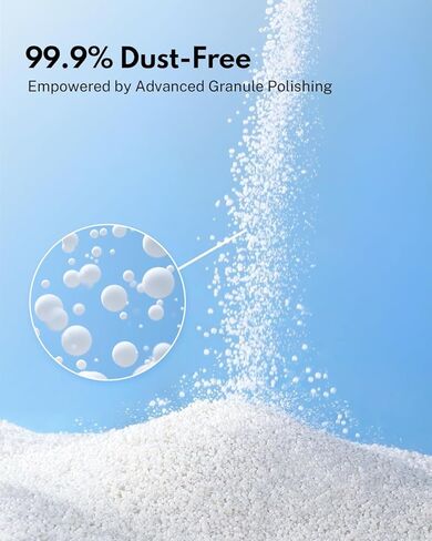 HomeRunPet All Natural Cassava Cat Litter, 10 lbs - Sustainably Powered Odor Control, 99.9% Dust Free Litter, Instant Clumping, Low Tracking for Cleaner Litter Box and Better Cat Health in Kuwait