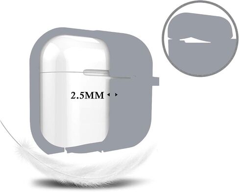 غطاء حماية لحافظة شحن Airpods Pro، حافظة Air Pods من السيليكون الأحدث مع مجموعة سلسلة مفاتيح ناعمة لطيفة على شكل كرة بوم بوم (أ، وردي) in Kuwait