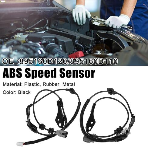 ACROPIX Car Rear Left Right ABS Wheel Speed Sensor Fit for Toyota Yaris 2008-2012 No.895160D120/895160D110 - Pack of 2 in Saudi Arabia