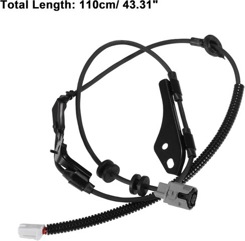 ACROPIX Car Rear Left Right ABS Wheel Speed Sensor Fit for Toyota Yaris 2008-2012 No.895160D120/895160D110 - Pack of 2 in Saudi Arabia