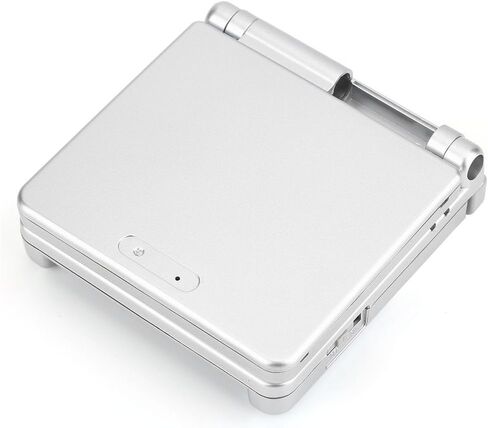 غلاف غلاف بديل لجهاز Gameboy Advance GBA SP، غطاء علبة اللعبة، جزء إصلاح اللعبة باللون الفضي in Saudi Arabia