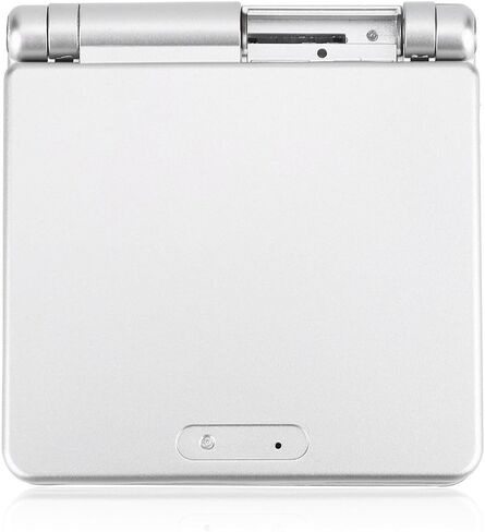غلاف غلاف بديل لجهاز Gameboy Advance GBA SP، غطاء علبة اللعبة، جزء إصلاح اللعبة باللون الفضي in Saudi Arabia