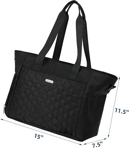 FINDCOZY Breast Pump Bag, Diaper Bag Tote for Working Mom, Compatible with Medela, Spectra S1, S2 Breast Pumps, Black in Saudi Arabia