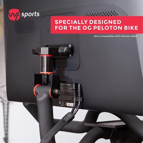 WF Sports لشاشة Peloton SureScreenMount الدوارة | مرفق حامل شاشة محوري من Peloton لسهولة التدوير من أجل القوة واليوجا وفصول التأمل | يتضمن حامل هاتف SureMountPro Peloton الإضافي in Saudi Arabia