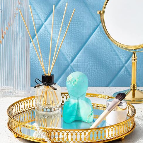 Voyyphixa 3D Human Statues Sculptures Silicone Candle Molds Resin Molds Candles Body Silicone Mold Figure Moulds for Resin DIY Making Statue Candle Aromatherapy Soap Clay Craft (Candle C) in Kuwait