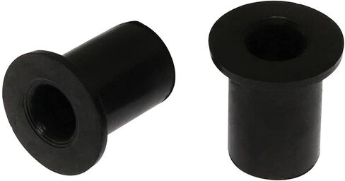 JianLing 12 Sets Neoprene Well Nut Rubber Expansion Brass Nuts with Stainless Steel Screw (12 pcs M6 Straight Type + 12 pcs Cross Flat Head Screw M6*25mm) in Kuwait