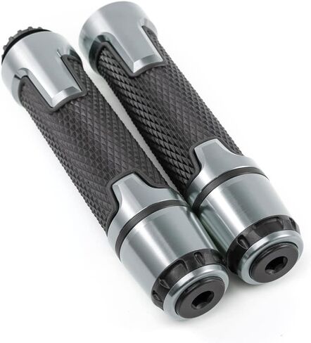 APEBAZY اليد القبضات 7/8 ''22 مللي متر دراجة نارية القبضات عدم الانزلاق العالمي الألومنيوم والمطاط هلام المقود قبضة للدراجات النارية in Kuwait