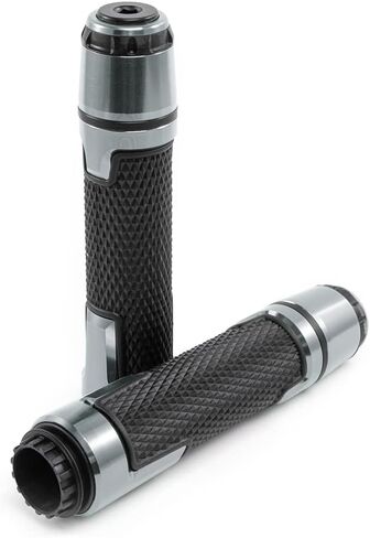 APEBAZY اليد القبضات 7/8 ''22 مللي متر دراجة نارية القبضات عدم الانزلاق العالمي الألومنيوم والمطاط هلام المقود قبضة للدراجات النارية in Kuwait