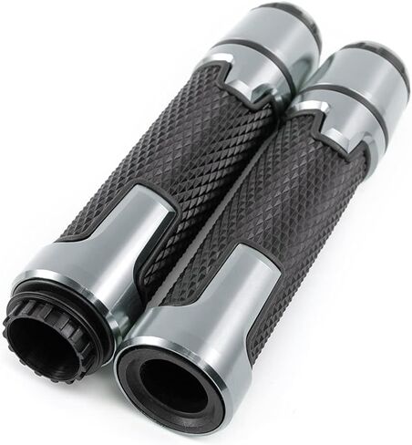 APEBAZY اليد القبضات 7/8 ''22 مللي متر دراجة نارية القبضات عدم الانزلاق العالمي الألومنيوم والمطاط هلام المقود قبضة للدراجات النارية in Kuwait