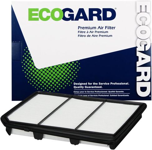 ECOGARD XA10599 Premium Engine Air Filter Fits Nissan Titan 5.6L 2017-2021, Titan XD 5.6L 2017-2019 in Saudi Arabia