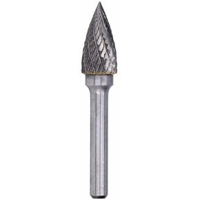 Tungsten Carbide Burr Rotary File Pointed Tree Shape Double Cut with 1/4''Shank,Die Grinder Bit for Metals, Rotary File Tree Pointed Shape, Grinding Burr bit for Die Grinder Drill Bit in Saudi Arabia