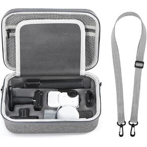 Carrying Case for Insta360 Go Ultra Creator Bundle, Large Capacity Storage Bag Portable Travel Organizer Protective Cover with Shoulder Strap for Go Ultra Camera Accessories in Saudi Arabia