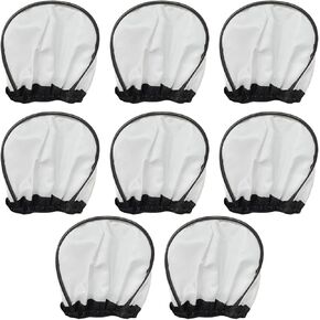 6PCS Universal Flash Diffuser, Soften Light Diffusers Cap Foldable Fabric Camera Softbox Diffuser Built in Silver Light Reflector for Photography Lighting (8pcs) in Saudi Arabia