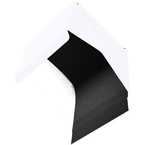 ABOOFAN Portable Photography Light Box Tent 30cm with LED Lighting, Foldable Photo Studio Shooting Tent for Product Photography and Small Business Supplies, Includes Black and White in Kuwait