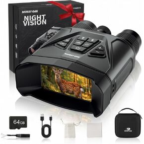 MOSSY OAK 4K Night Vision Goggles for Adults, 40MP Photos, 12X Digital Zoom in Kuwait