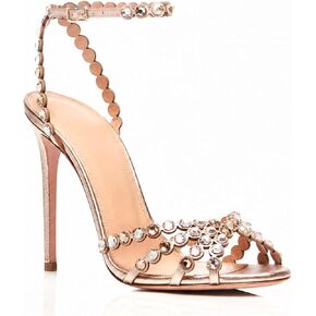 Women's Rhinestone Stiletto High Heels Sparkling Adjustable Buckle Heeled Sandals Open Toe Sexy Dressy Pumps Shoes in Saudi Arabia