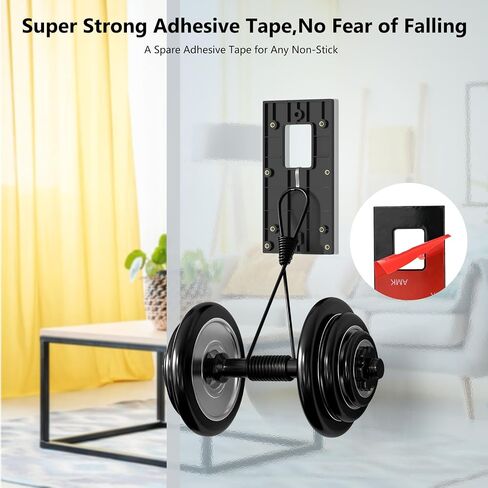 No Drill Doorbell Mount Compatible with Ring Battery Doorbell(2nd-2024 Release)/(2020 Release)/Plus/Pro/1/2/3/3 Plus/4, Doorbell Holder Accessories for Houses Apartment Door with A Spare Adhesive in Kuwait