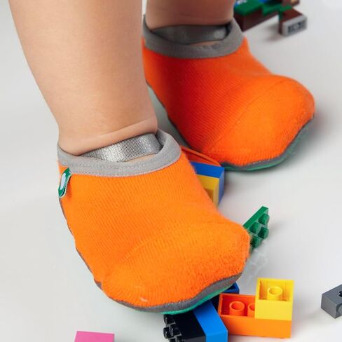 BabyShocks Full-Sole Grip Baby & Toddler Socks That Don’t Come Off – More Traction on Hardwood & Tile (4-Pack Value Set) in Kuwait