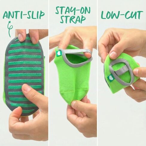 BabyShocks Full-Sole Grip Baby & Toddler Socks That Don’t Come Off – More Traction on Hardwood & Tile (4-Pack Value Set) in Kuwait