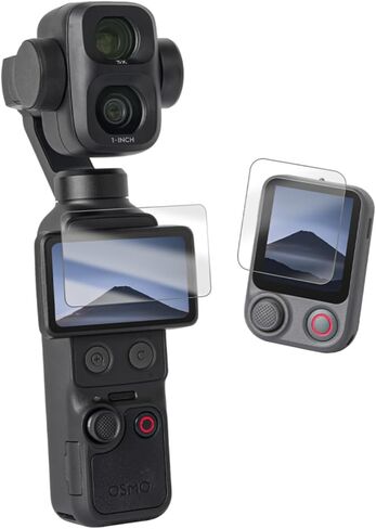 Tempered Film for DJI Osmo Pocket 4 Pro,HD Protective Film Accessories Screen Saver for DJI Osmo Pocket 4 Pro (2PCS) in Kuwait