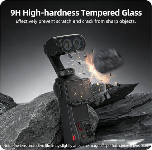 Tempered Film for Insta360 Luna Ultra,HD Protective Film Accessories Screen Saver AR Anti-reflection High Definition Explosion-proof for Insta360 Luna Ultra (2PCS) in Kuwait