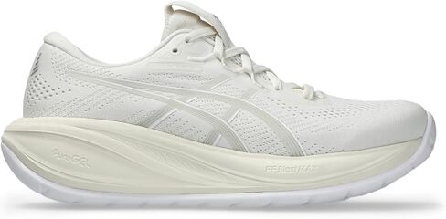 ASICS Women's Gel-Cumulus 28 Running Shoes, 8.5, Cream/Glacier Grey in Kuwait