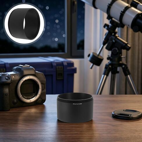 ERINGOGO Telescope Extension Tube for Precision Imaging M68x0.75 37mm Aluminum Alloy Focus Adapter Spacer Ring and Portable Use with Cameras and Telescopes in Outdoor Astronomy in Kuwait