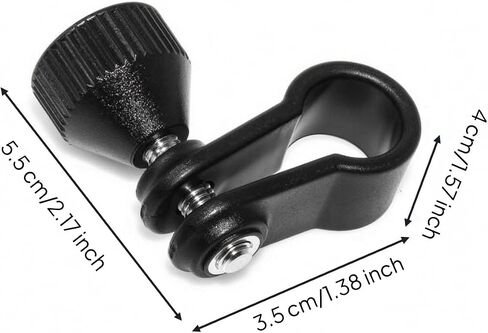 Generic Underwater Clamp Mount Light Holder Bracket with Stabilizing Screw and Ridged Knob and Stainless Steel Hardware Suitable for Underwater Photography Diving tasks, 22mm in Kuwait