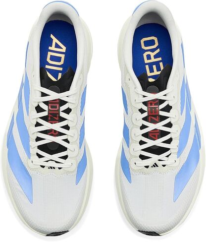 adidas Women's Adizero EVO SL Woven W Off whiteLight Blue/Off White 8.5 US in Kuwait