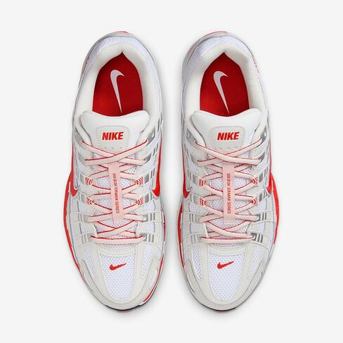 Nike P-6000 Women's Shoes (BV1021-107, White/Platinum Tint/Black/Picante Red) Size 7 in Kuwait