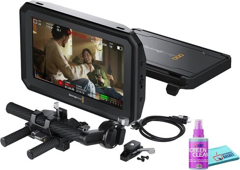 Blackmagic Design Pyxis Monitor EVF Kit (CINEURSABB/AMKITEVF) + Cleaning Kit (2pc Bundle) in Kuwait