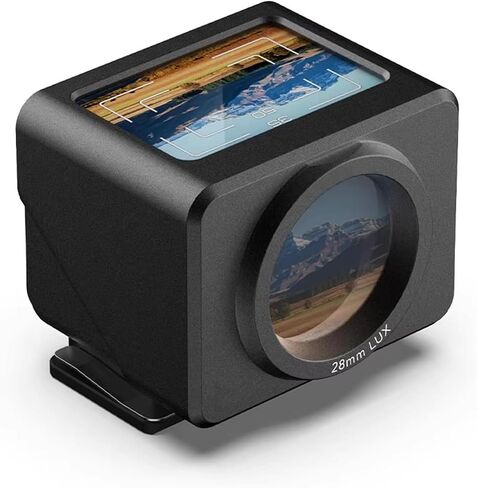 Camera Optical Waist Level Viewfinder, Framing Guides, Compatible with Various Cameras, for Precise Framing and A Shooting Experience, for 28mm (35/50 Frame) Cameras in Kuwait