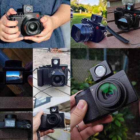 Camera Optical Waist Level Viewfinder, Framing Guides, Compatible with Various Cameras, for Precise Framing and A Shooting Experience, for 28mm (35/50 Frame) Cameras in Kuwait