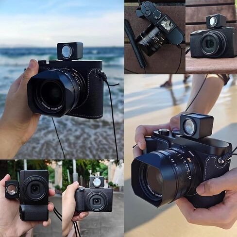 Camera Optical Waist Level Viewfinder, Framing Guides, Compatible with Various Cameras, for Precise Framing and A Shooting Experience, for 28mm (35/50 Frame) Cameras in Kuwait