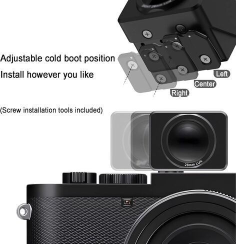 Camera Optical Waist Level Viewfinder, Framing Guides, Compatible with Various Cameras, for Precise Framing and A Shooting Experience, for 28mm (35/50 Frame) Cameras in Kuwait