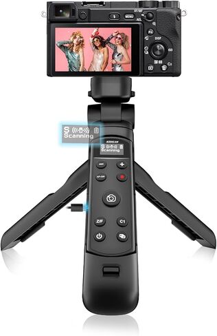 for Canon Vlogging Hand Grip Tripod, OLED Rechargeable Wireless | Camera Remote Control for EOS R50, R8, R10, M50, M6 Mark II, M200,R100,V1,G7 X Mark III, G5 X Mark II | Replace HG-100TBR in Kuwait