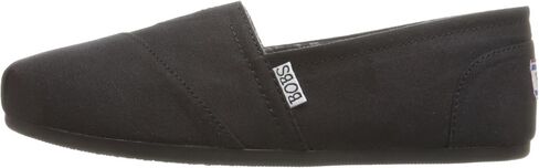 Skechers Women's BOBS Plush-Peace & Love Flats | Casual slip on, Memory Foam footbed, Machine Washable, Crafted with 100% vegan materials, Canvas upper in Kuwait