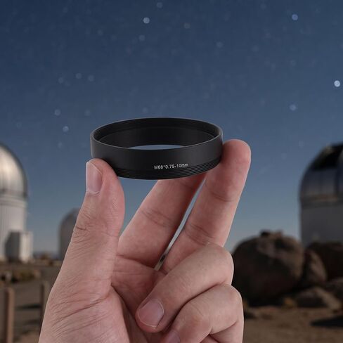 ibasenice Mm Telescope Threaded Extension Tube M68x0.75 for Astrophotography and Outdoor Astronomy, Aluminum Alloy Material with Precision Imaging and Versatile Compatibility for Camera in Kuwait