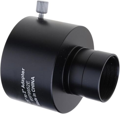 Aluminum Alloy Eyepiece Adapter 1.25" to 2" Conversion Tool and Long-Term Use Accessories Anti Slip Reinforced Design Adapter in Kuwait