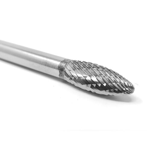 SH-2L6 Solid Carbide Burr Die Grinder Bit 5/16" x 3/4" on 6" Long Steel Shank in Kuwait