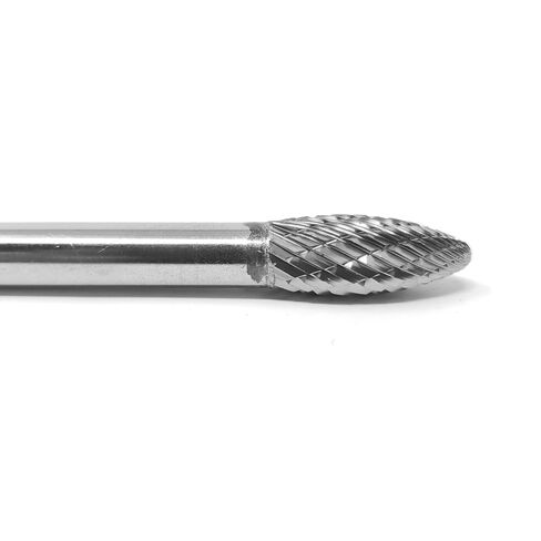 SH-2L6 Solid Carbide Burr Die Grinder Bit 5/16" x 3/4" on 6" Long Steel Shank in Kuwait