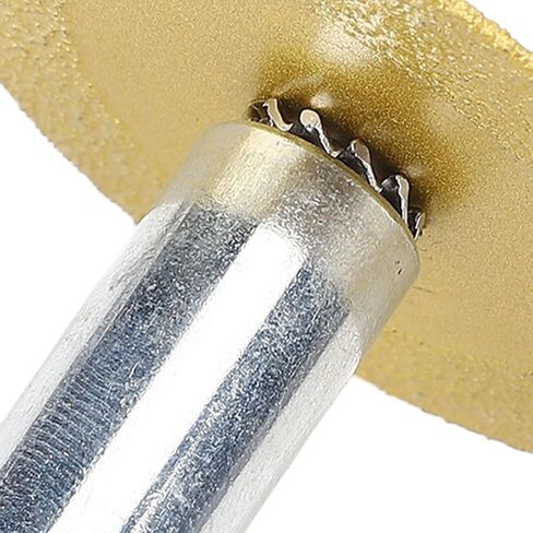 TOPINCN 1/4 Inch Hex Shank Blades, Diamondes Cutting Wheel, Rotarys Tool Slitting Disc Accessories, PVC Pipe Cutter Blades, Multi Purpose Stone Trimming Disc for DIY Use (6cm Pole) in Kuwait